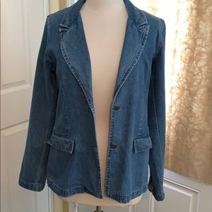 Christopher & Banks Jean jacket